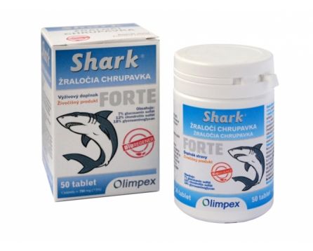 Olimpex trading Shark Forte žraločí chrupavka 50 tablet