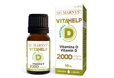 Tekutý vitamin D 2000 IU VITAHELP Line