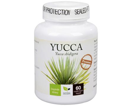 Natural Medicaments Yucca Premium 60 kapslí